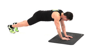 plank position